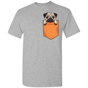 Pug Pocket Tee