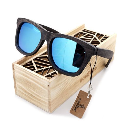 Round-a-bout Wooden Sunglasses